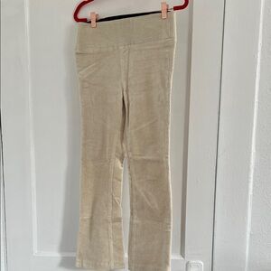 Chic SPRWMN Cropped Flare Buttercream Corduroy Leggings